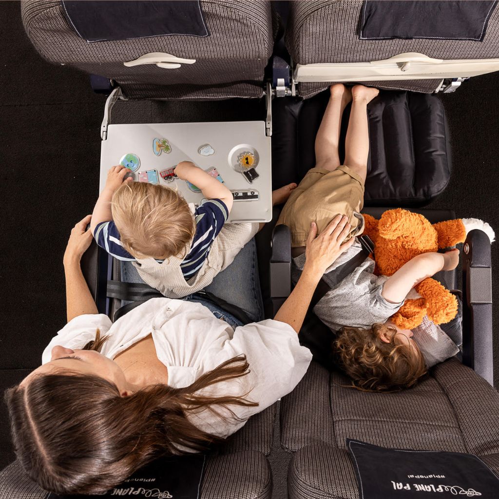 SIBLING BUNDLE 2x Plane Palβ’ Self-Inflating Pillow